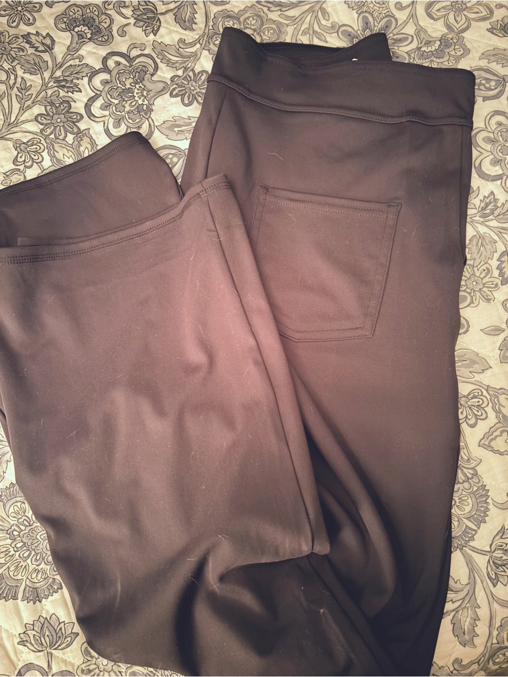 Everyday High-Rise Wide Leg Pants - Black